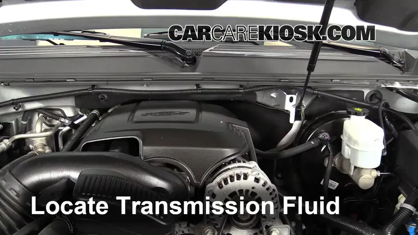 2013 Chevrolet Tahoe LT 5.3L V8 FlexFuel Transmission Fluid Add Fluid